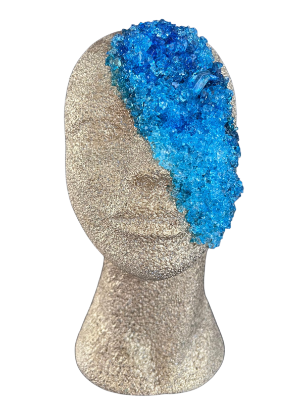 Skulptur Kopf Diamond
