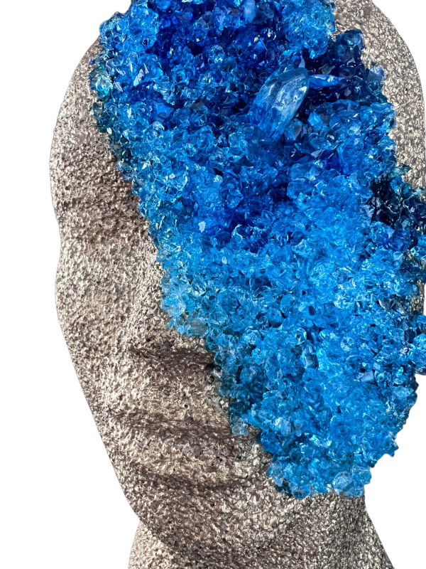Skulptur Kopf Diamond – Bild 2