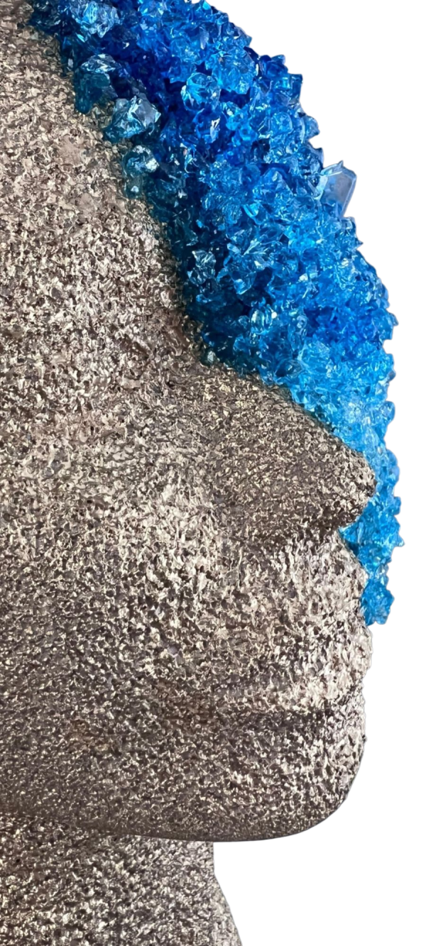Skulptur Kopf Diamond – Bild 3